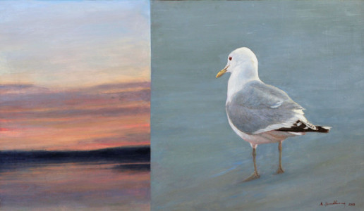 Seascape II (Common Seagull) / Hav II (Fiskmås)