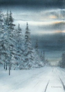 Winter road / vinterväg
