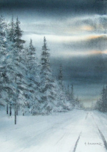 Winter road / vinterväg